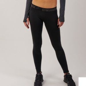 Gymshark Black Marl Flex leggings